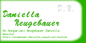 daniella neugebauer business card